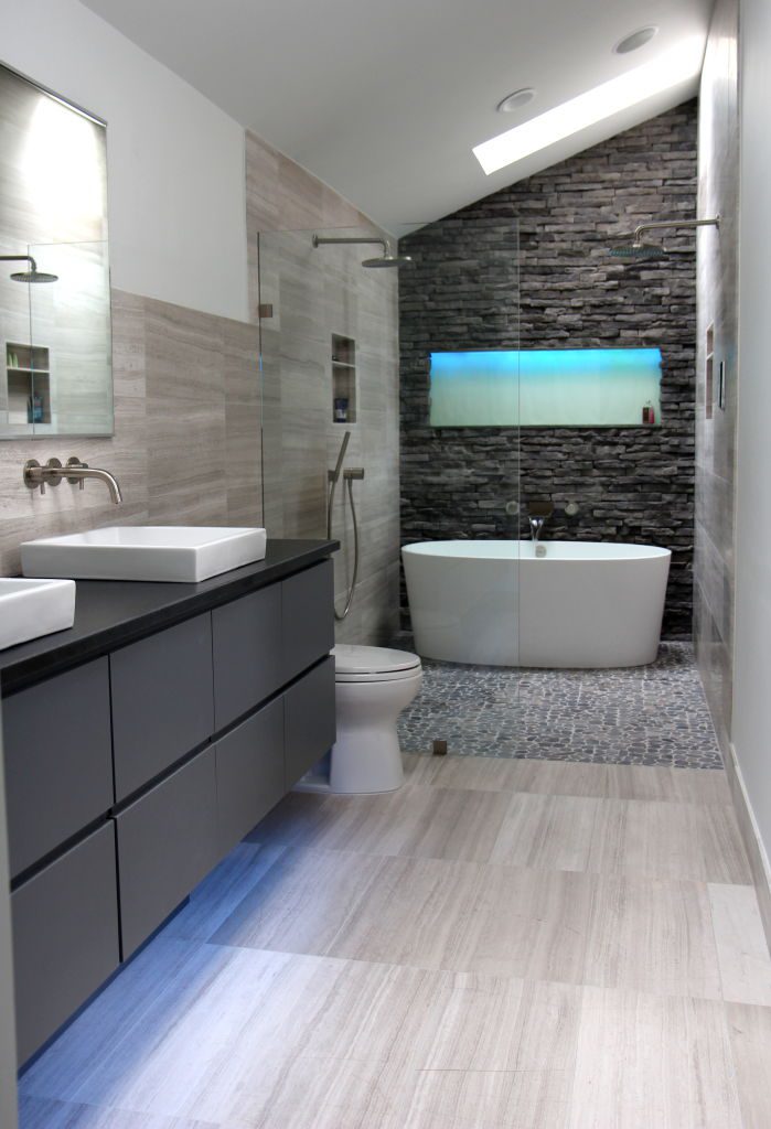 Cool Gray Bathroom Luxury, Bathroom Ideas With Gray Vanity